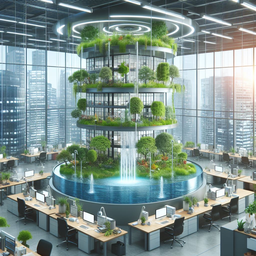 现代写字楼的绿色办公之路：中控科技园的节水智慧文章配图